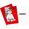 Hallmark Shoebox Funny Boxed Christmas Cards Assortment, Festive Cartoons (4 Designs, 24 Cards with Envelopes)(Funny and Basic  Humor Card Assortment)