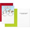 Hallmark Shoebox Funny Christmas Assortment, 5 Cards with Envelopes (Cats, Snowmen, Santa)(Multicolor)