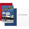 Hallmark Shoebox Funny Christmas Assortment, 5 Cards with Envelopes (Cats, Snowmen, Santa)(Multicolor)