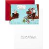 Hallmark Shoebox Funny Christmas Boxed Cards Assortment, Cartoons (4 Designs, 24 Christmas Cards with Envelopes)(Holiday Cartoons  Funny Card Assortment)