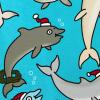 Hallmark Shoebox Funny Christmas Cards Pack, Dogs and Cats (6 Holiday Cards with Envelopes)(All-porpoise  6 Cards With Envelopes)