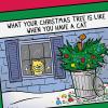 Hallmark Shoebox Funny Christmas Cards Pack, Dogs and Cats (6 Holiday Cards with Envelopes)(Dogs and Cats  Pack of Funny Holiday Cards)