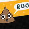 Hallmark Shoebox Funny Halloween Card (Eye Heart U)(Boo Poo)