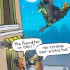 Hallmark Shoebox Funny Halloween Card (Eye Heart U)(Wicked Fast)