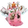 Hallmark Shoebox Funny Valentine’s Day Card (Nice Butt) for Husband, Wife, Boyfriend, Girlfriend(Pop Up  Horny Animals)