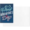 Hallmark Signature 7″ Medium Valentine’s Day Gift Bag with Tissue Paper (Heart Banner)(Blue Happy Valentine’s Day)