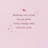 Hallmark Signature Anniversary Card (Day Filled with Love) for Romantic Birthday, Love, Valentine’s Day(Day Filled with Love)