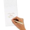 Hallmark Signature Anniversary Card (Gold and Woodgrain, Love You More) for Husband, Wife, Partner, Spouse(Gold and Woodgrain  Love You More)