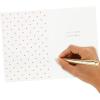 Hallmark Signature Anniversary Card (Gold and Woodgrain, Love You More) for Husband, Wife, Partner, Spouse(You Have My Heart)