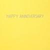 Hallmark Signature Anniversary Card (Written in the Stars)(Coffee and Doughnut)