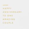 Hallmark Signature Anniversary Card (Written in the Stars)(Couple Goals)
