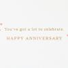 Hallmark Signature Anniversary Card for Couple (Champagne Cheers)(Champagne Cheers)