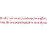 Hallmark Signature Anniversary Card for Couple (Champagne Cheers)(Happy Anniversary – White)