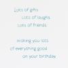 Hallmark Signature Birthday Card (Candle Bundle)(Everything Good)