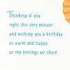 Hallmark Signature Birthday Card (Mini Piñata) (0699RZH4024)(Wishing You Joy)