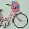 Hallmark Signature Birthday Card for Women (Oh Happy Day)(Bicycle with Flowers)