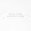 Hallmark Signature Birthday Card for Women (Oh Happy Day)(Sequin Cupcake)