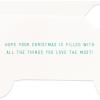 Hallmark Signature Christmas Card (Red Truck)(Hallmark Channel  Vintage Red Truck)