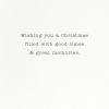 Hallmark Signature Christmas Card (Red Truck)(Red Truck Card)