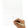 Hallmark Signature Christmas Card (Snowflakes)(Peanuts  Fun and Frosty Christmas)