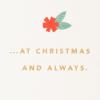 Hallmark Signature Christmas Card for Family (So Glad We’re Family)(Wreath  So Glad We’re Family)