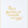 Hallmark Signature Congratulations Card or Graduation Card (Confetti)(So Happy for You)