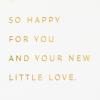 Hallmark Signature Disney Baby Shower Card for New Parents (Winnie the Pooh and Piglet) Welcome New Baby, Congratulations(Hallmark Signature Baby Shower Card (Shower of Wishes)