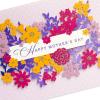 Hallmark Signature Easter Card (Blessings & Love)(Mother’s Day  Purple Flowers)