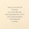 Hallmark Signature Fathers Day Card for Dad from Son or Daughter (Celebrate)(Blue and Beige)