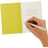 Hallmark Signature Fathers Day Card for Dad from Son or Daughter (Celebrate)(Ivory and Gold)