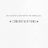 Hallmark Signature Graduation Card (Go Change the World Letterboard)(Go Change the World)