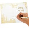 Hallmark Signature Harry Potter Birthday Card (Favorite Things)(Snitch and Wand)