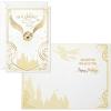 Hallmark Signature Harry Potter Birthday Card (Favorite Things)(Snitch and Wand)