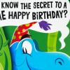 Hallmark Signature Paper Wonder Pop Up Birthday Card (Dinosaurs)(Red)