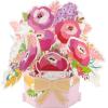 Hallmark Signature Paper Wonder Pop Up Card, Happy Thoughts Bouquet (Nurses Day Card, Teacher Appreciation, Healthcare Worker Gift) (1299RZH1135)(Pop Up  Bouquet of Flowers)