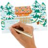 Hallmark Signature Paper Wonder Pop Up Christmas Card (Gingerbread)(Gingerbread House Scene Pop Up)