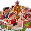 Hallmark Signature Paper Wonder Pop Up Christmas Card (Peanuts, Snoopy’s Dog House)(Charlie Brown Pop Up  Plays Christmastime is Here)