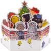 Hallmark Signature Paper Wonder Pop Up Christmas Card (Peanuts, Snoopy’s Dog House)(Charlie Brown Pop Up  Plays Christmastime is Here)