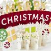 Hallmark Signature Paper Wonder Pop Up Christmas Card (Red Truck)(Snowflakes and Presents Pop Up)