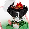 Hallmark Signature Paper Wonder Pop Up Fathers Day Card for Dad (Grill)(Father’s Day Pop Up  Grill)