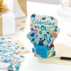 Hallmark Signature Paper Wonder Pop Up Graduation Cards, Grad Cap (4 3D Cards with Envelopes)(Multicolor)