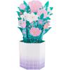 Hallmark Signature Paper Wonder Pop-Up Graduation Card (Class of 2025) for College, High School, Masters(Have a Beautiful Day Flower Bouquet)