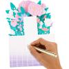 Hallmark Signature Paper Wonder Pop-Up Graduation Card (Class of 2025) for College, High School, Masters(Have a Beautiful Day Flower Bouquet)