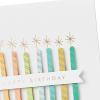 Hallmark Signature Premium Birthday Card (Candles, Someone Who Shines) for Coworker, Friend, Sibling(Birthday Candles)
