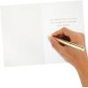 Hallmark Signature Premium Birthday Card (Candles, Someone Who Shines) for Coworker, Friend, Sibling(Birthday Flowers)