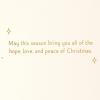 Hallmark Signature Religious Wood Christmas Card (A Savior is Born)(Wooden Card  A Savior is Born)