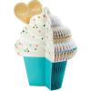 Hallmark Signature Romantic Birthday Card (Love You More Letterboard)(Honeycomb Cupcake)