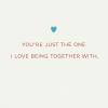 Hallmark Signature Romantic Christmas Card (Penguin Ornament) for Husband, Wife, Boyfriend, Girlfriend