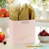 Hallmark Signature Studio 7″ Medium Square Birthday Gift Bag with Tissue Paper (Blush Pink, Gold Foil Happy Birthday) for Wife, Daughter, Sister, Aunt, Teen(Blush Pink with Gold Foil)