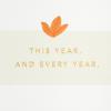 Hallmark Signature Studio Thanksgiving Card (Fall Flowers)(Fall Flowers)